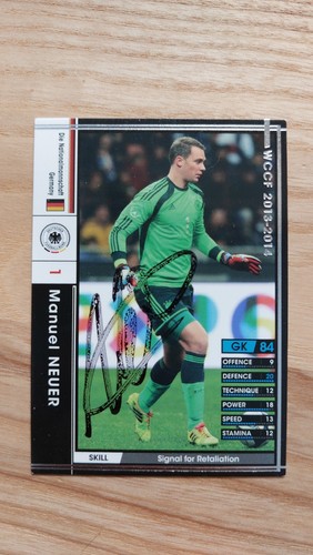Manuel neuer signiert - manuel,
