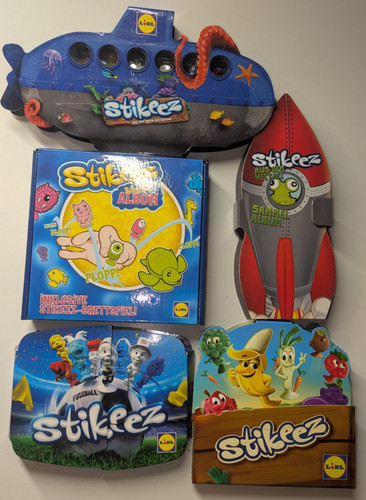 Rar lidl stikeez sammelboxen - lidl,