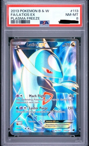 Psa pokemon latios ex - nm-mt,